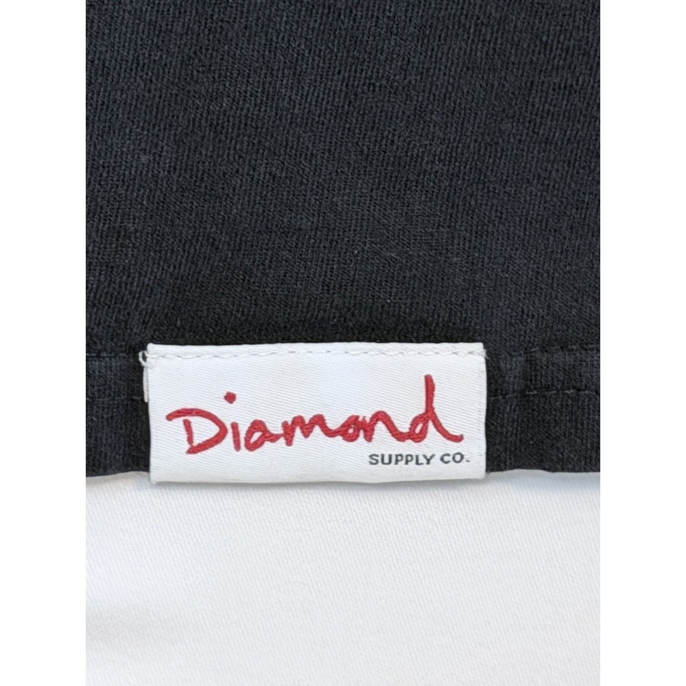 Diamond Supply Co. Mens Size M Medium Black Short Sleeve Shirt - Picture 5 of 10